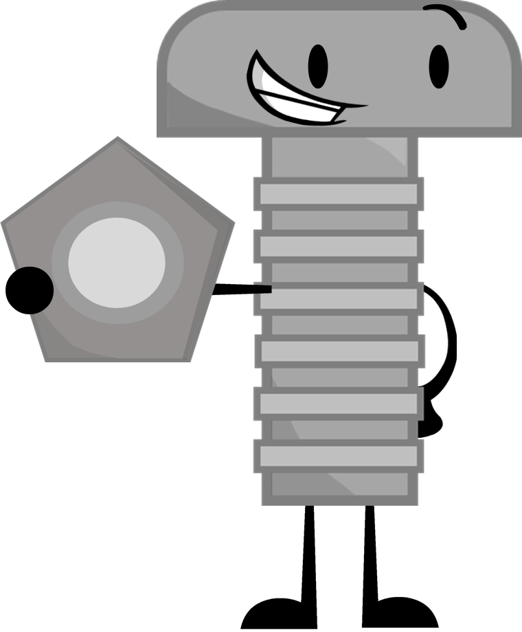 Free Download Image Pose By Ultrajacob Da Gwvg Png - Bolt And Nut Cartoon Clipart (760x921), Png Download