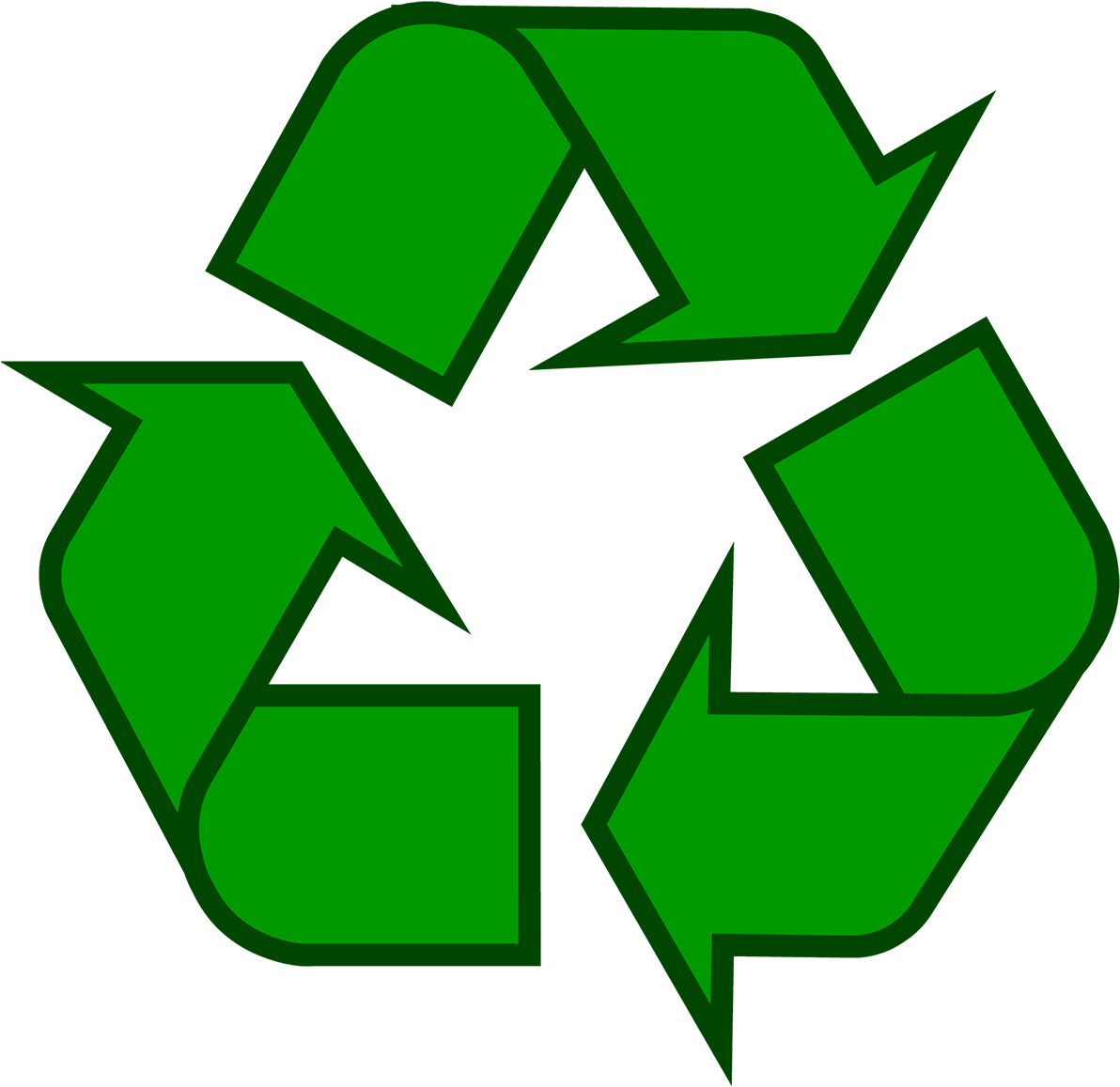 Download Download Recycling Symbol Icon Outline Sol - Recycle Paper ...