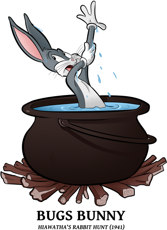 Bugs Bunny By Boscoloandrea - Cartoon Clipart (594x800), Png Download