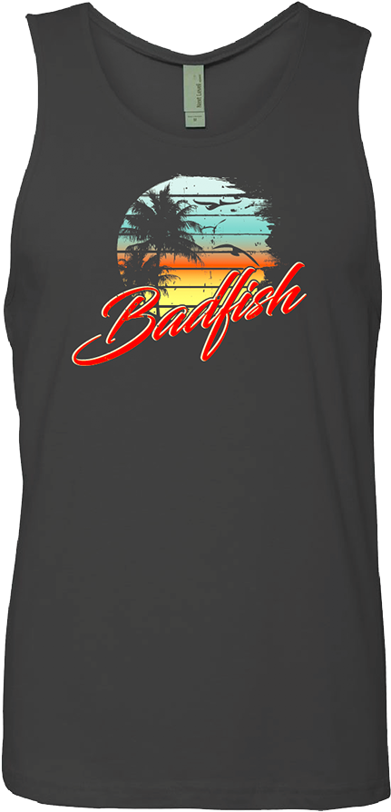 Mens Sunset Tank Top - Active Tank Clipart (576x955), Png Download