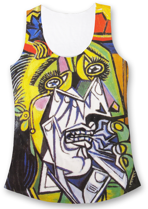 All Over Print Fashion Tank Tops - Cubist Portraits Picasso Clipart (700x700), Png Download