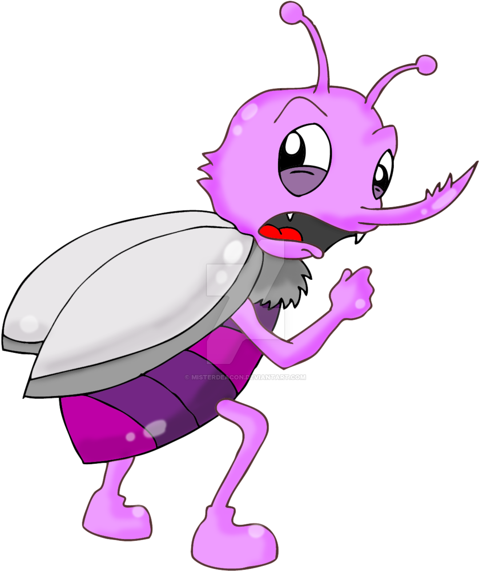 Skunk Clipart Bugs Bunny - Scared Insect Png Transparent Png (1024x1429), Png Download