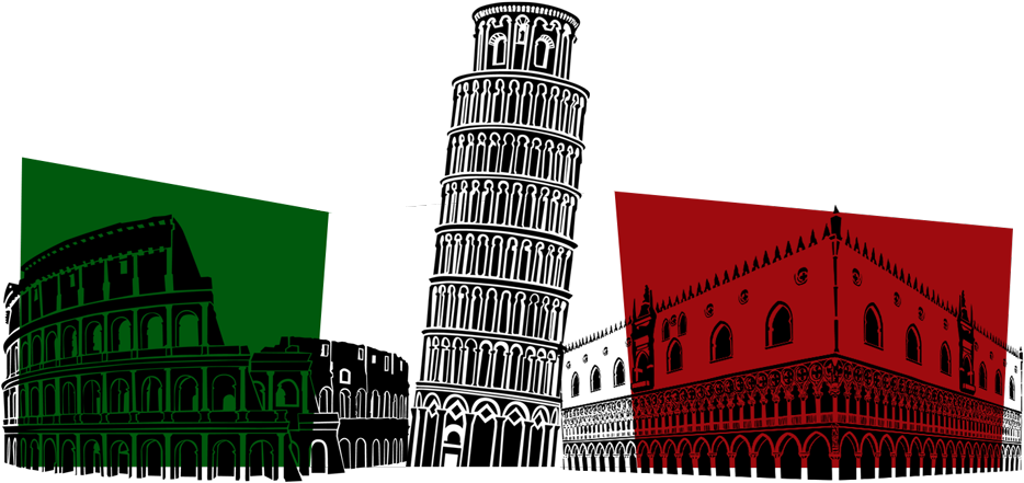 Monument Clipart Italian Monument - Commercial Building - Png Download (985x450), Png Download