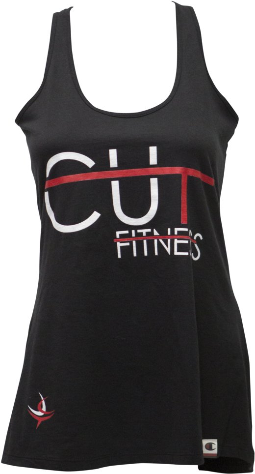 Cut Fitness Tank Top - Active Tank Clipart (1000x1500), Png Download
