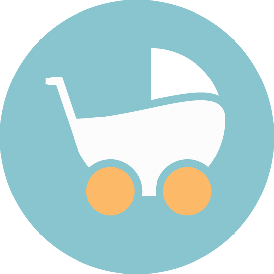 Baby Gear - Circle Clipart (555x555), Png Download
