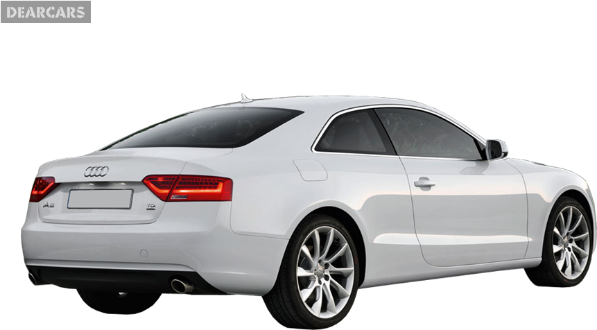 Audi A5 Coupe / Coupe / 2 Doors / 2007 2013 / Back - A5 Coupe 1.8 Tfsi Multitronic Clipart (900x500), Png Download