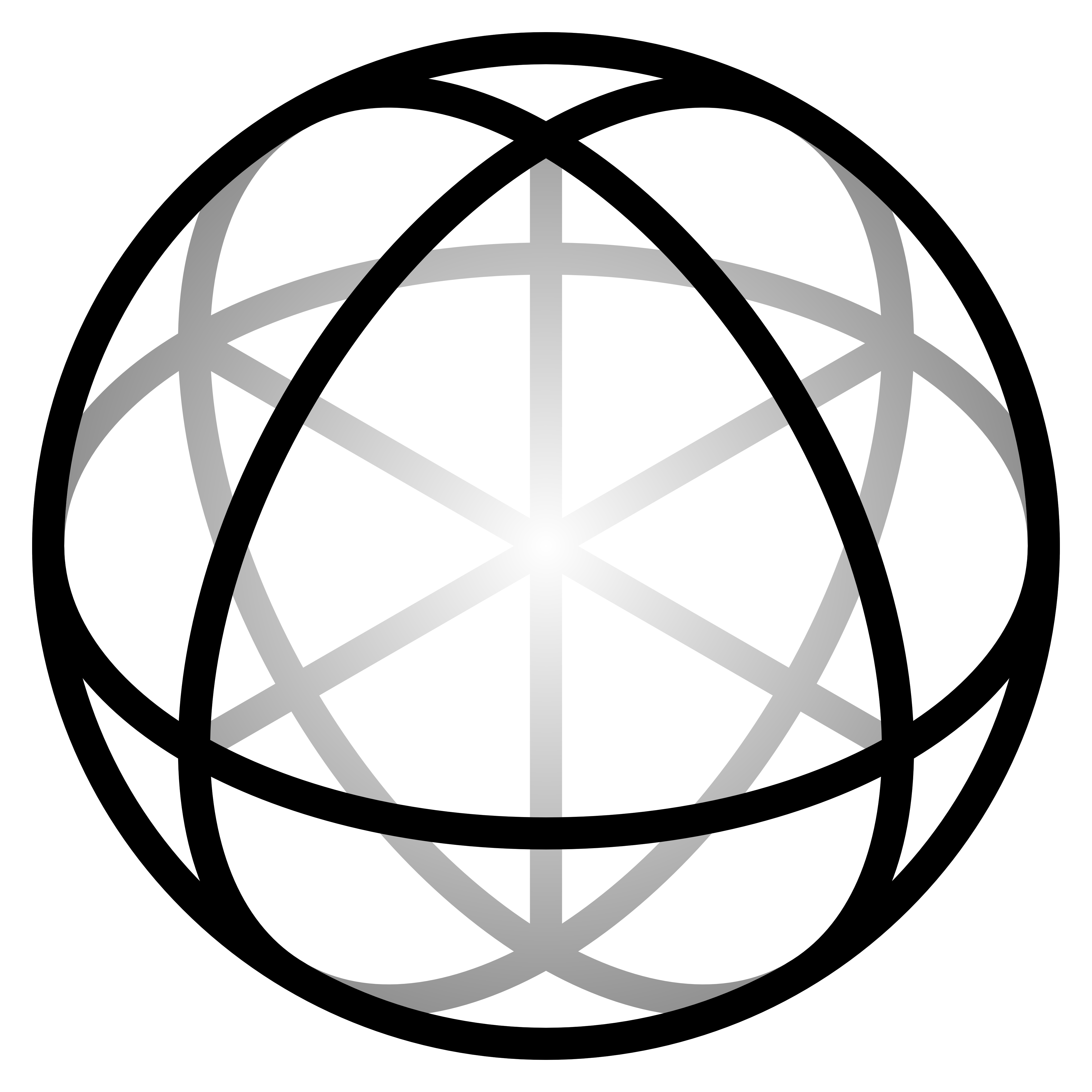 Perístanom Symbol - Sphere Symbol Clipart (4250x4250), Png Download
