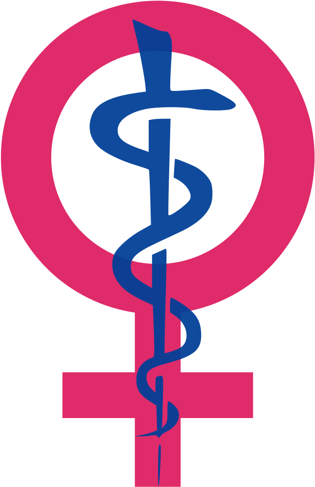Women's Health Icon - Reproductive Health Symbol Clipart (681x1024), Png Download