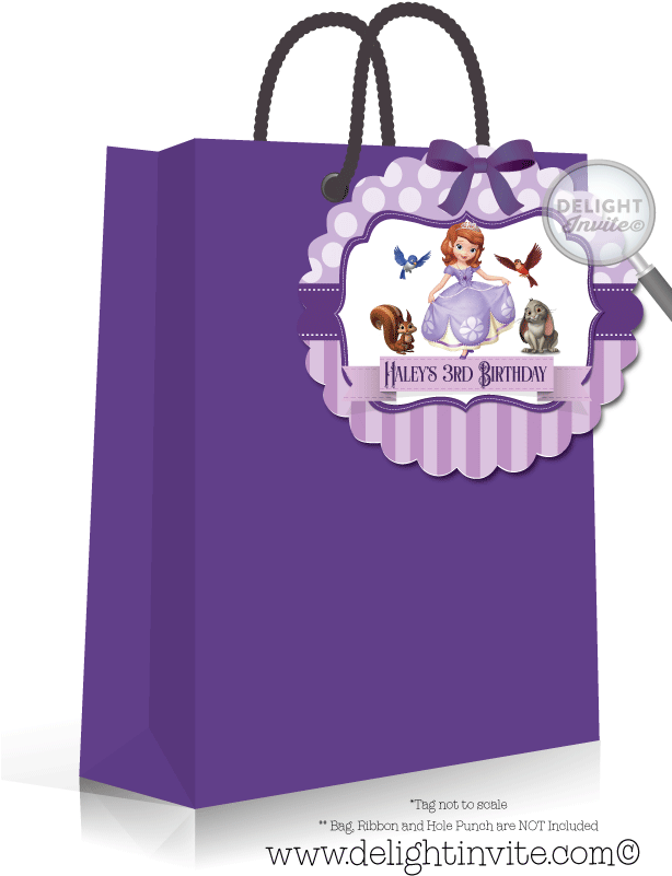Sofia The First Tags For Christmas - Sofia The First Clipart (614x801), Png Download