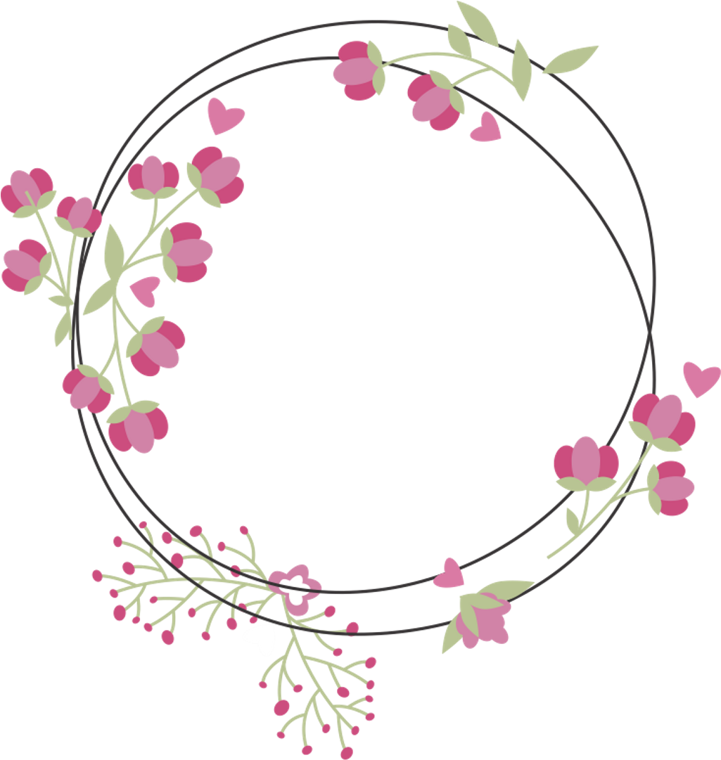 Flowerpower Sticker - Floral Design Clipart (1024x1102), Png Download
