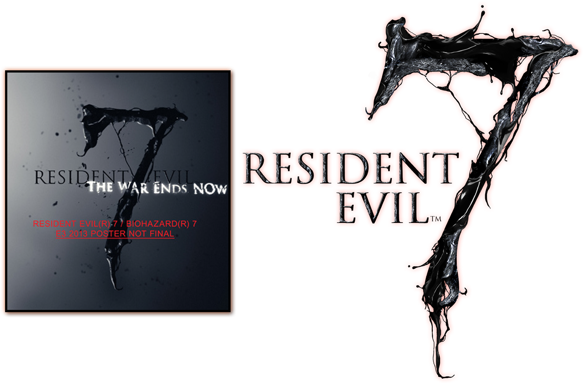 Resident Evil 7 Logo Png - Illustration Clipart (1200x765), Png Download