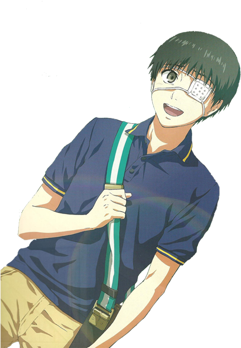 Transparent Ken For All Your Transparent Ken Needs - Kaneki Ken Transparent Clipart (500x700), Png Download