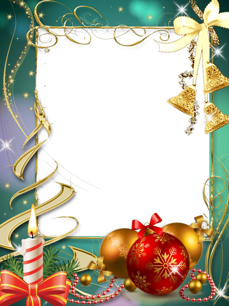 Background Navidad Png For Free Download - Marcos Para Fotos Navideños Png Clipart (780x1040), Png Download