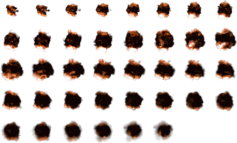 Same Sprite Sheet, Manually Color Corrected Clipart (996x603), Png Download