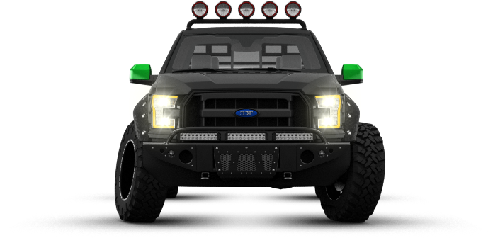 Ford F 150 Supercab'15 By Kaneki Ken - Off-road Vehicle Clipart (1004x373), Png Download