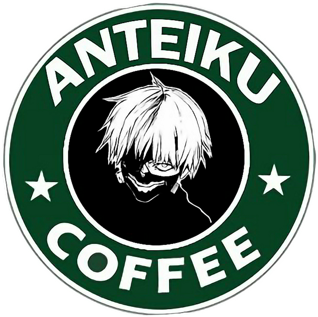 Kaneki Sticker - Starbucks Logo Svg Free Clipart - Large ...