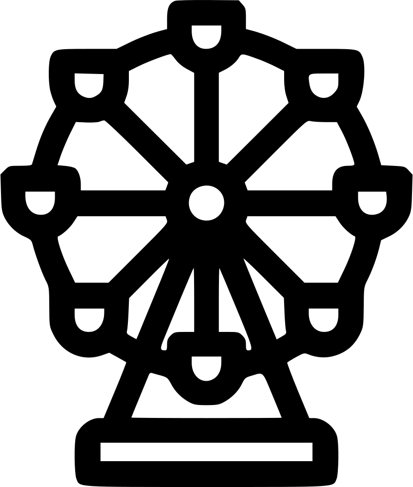 Ferris Wheel Comments - Ripe Io Clipart (830x980), Png Download