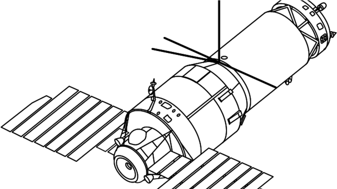 Salyut 3 Clipart (1200x630), Png Download