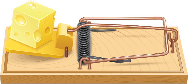 Download - Mouse Trap Png Clipart Transparent Png (800x387), Png Download