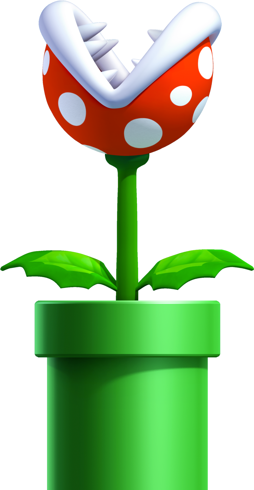 If Mario Uses The Star - Piranha Plant Mario Clipart (1000x1952), Png Download
