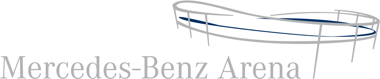 Mercedes, Benz Arena Logo - Mercedes Benz Clipart (1280x271), Png Download