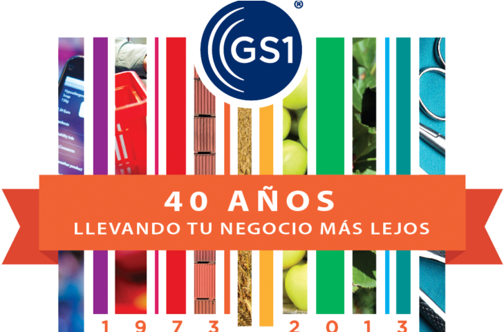 Código De Barras - Gs1 Anniversary Clipart (860x480), Png Download