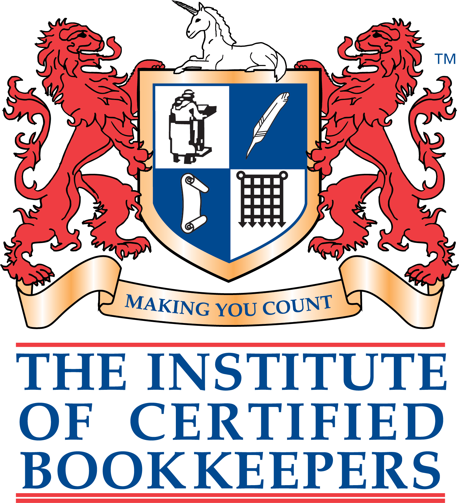 Institute Of Certified Bookkeepers Logo - Institute Of Certified Bookkeepers Australia Clipart (1515x1644), Png Download