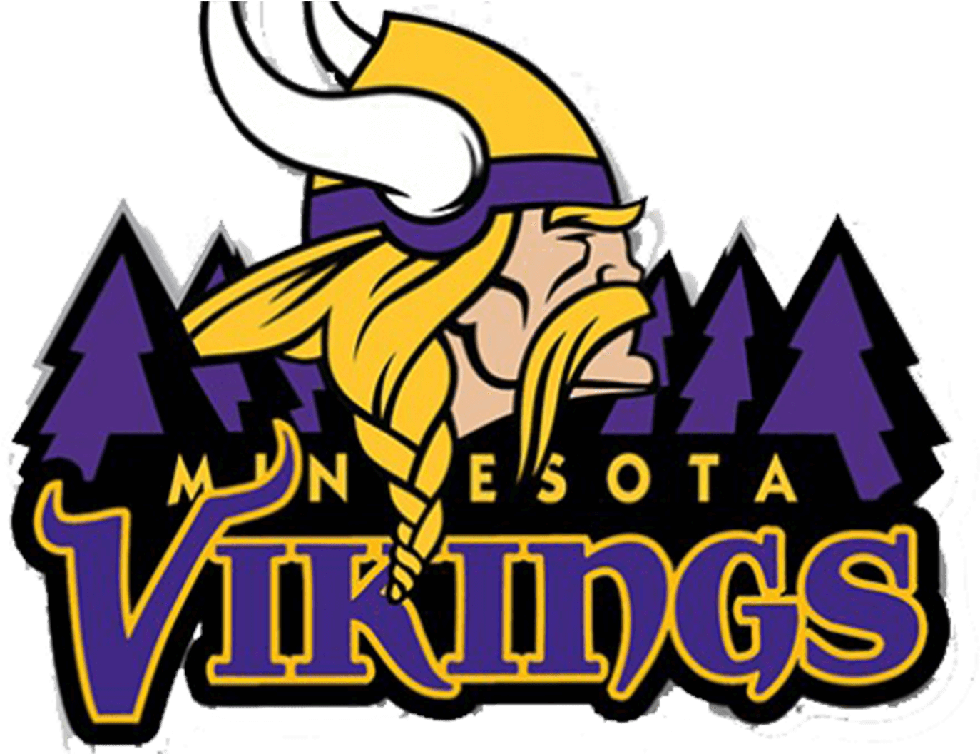 Minnesota Vikings Png Logo Clipart (1625x1056), Png Download