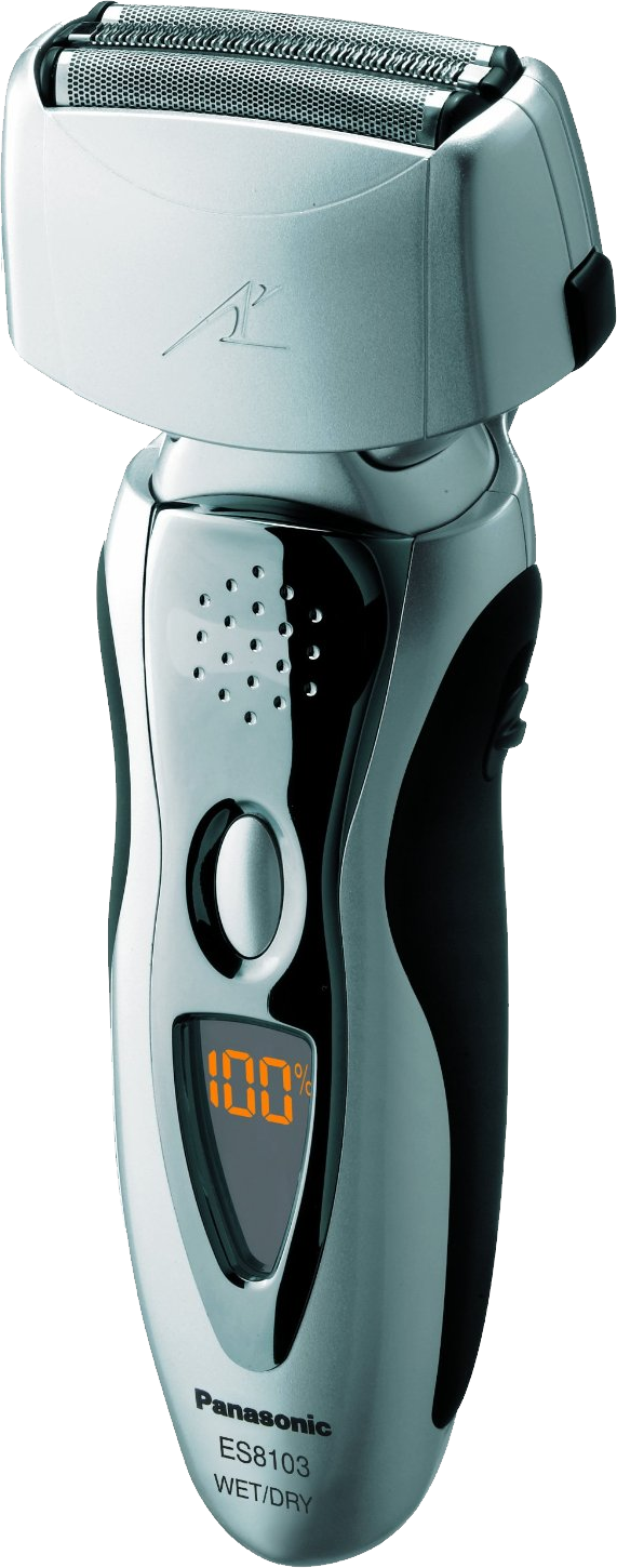 Electric Razor Png - Panasonic Es8103s Arc3 Men's Electric Shaver Wet Dry Clipart (571x1450), Png Download