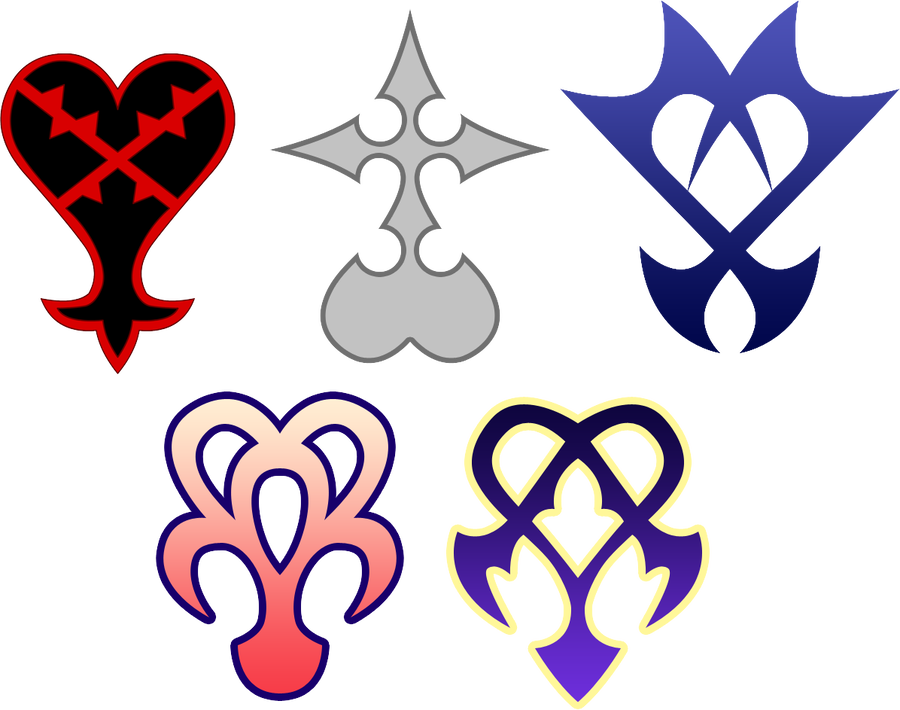 A Compendium Of Creatures - Kingdom Hearts Organization 13 Logo Clipart (900x710), Png Download