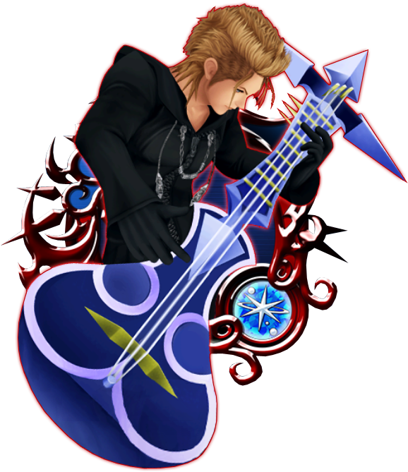 - Kingdom Hearts Union X Demyx , Png Download Clipart (578x669), Png Download