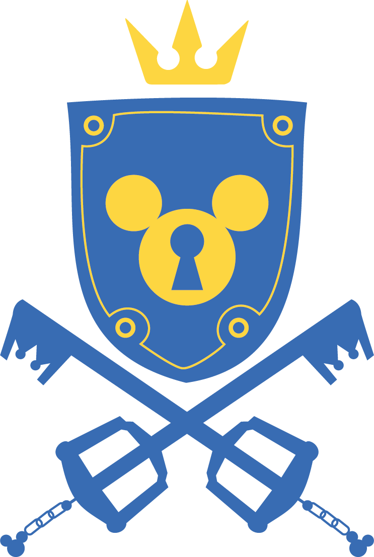 Kingdom Hearts Symbols Icon , Png Download - Kingdom Hearts Logo Png Clipart (500x745), Png Download