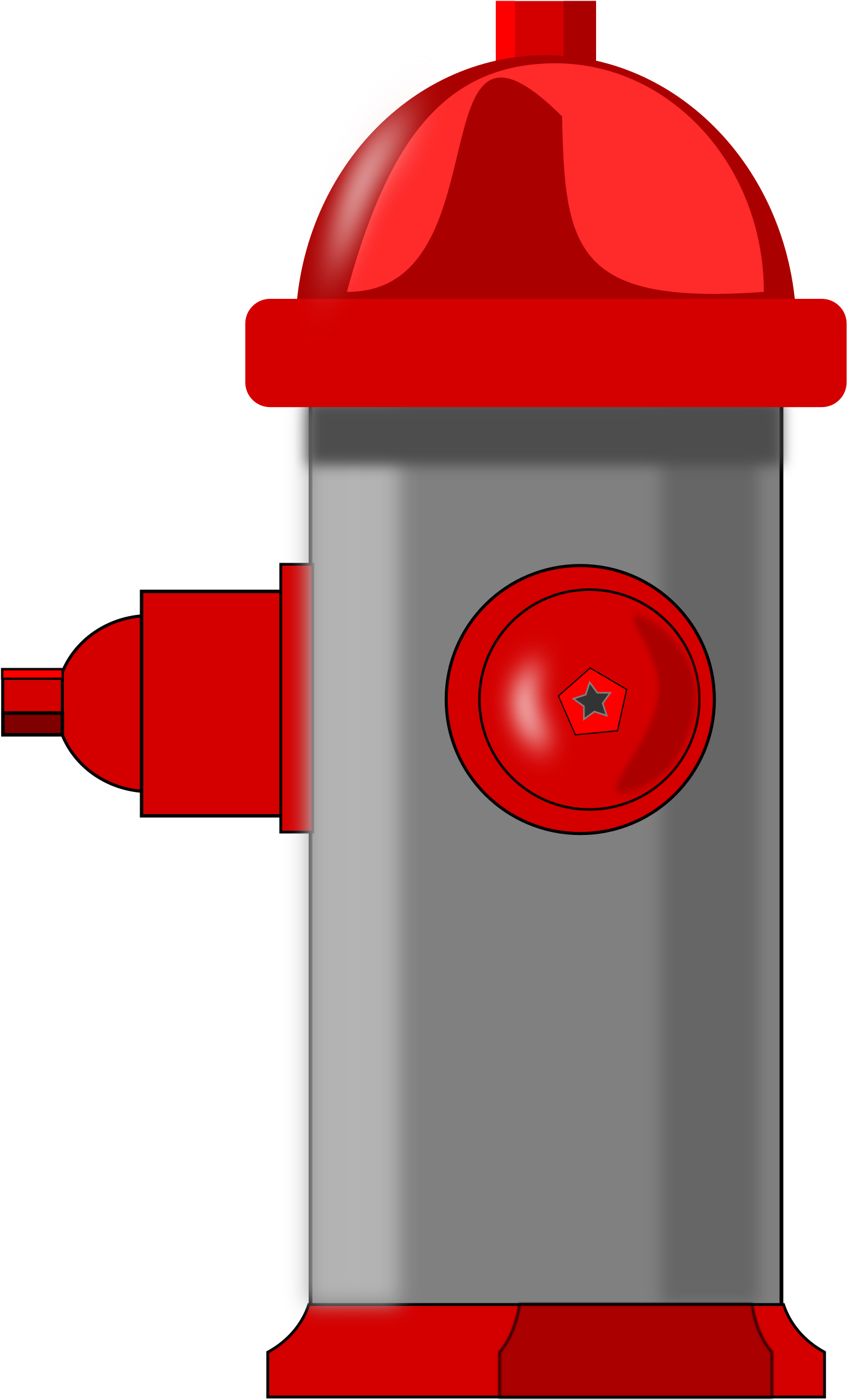 Fire Hydrant Png Image - Clip Art Fire Hydrant Transparent Png (1500x2400), Png Download