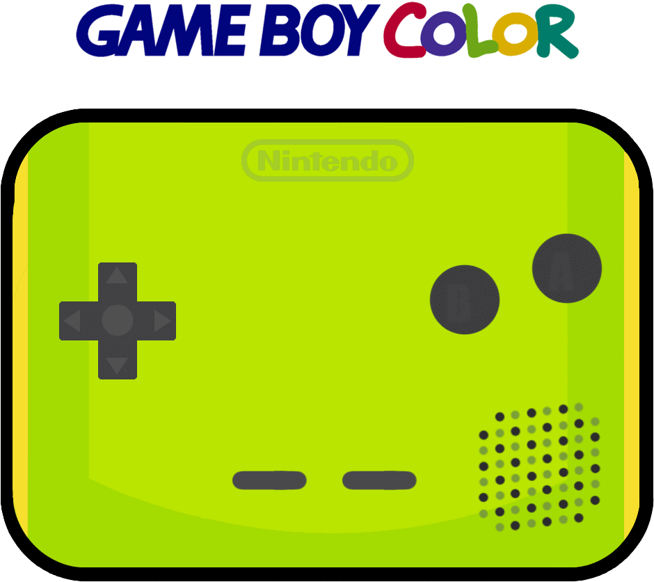 Nintendo Game Boy Logo Hd Nintendo Gbc 1 Logo Hd - Game Boy Color Clipart (940x940), Png Download