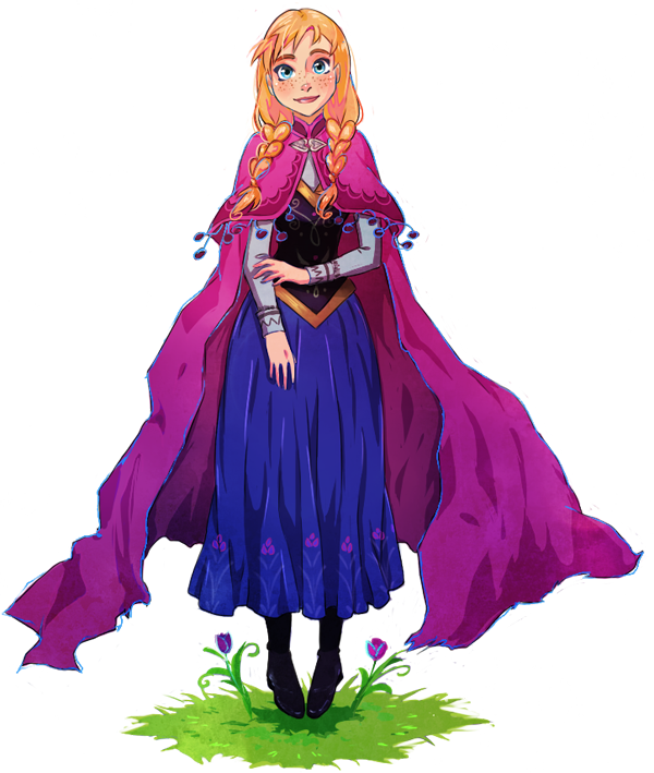 Imgenes De Ana, Clip Art - Disney Frozen Png 2d Transparent Png (600x709), Png Download