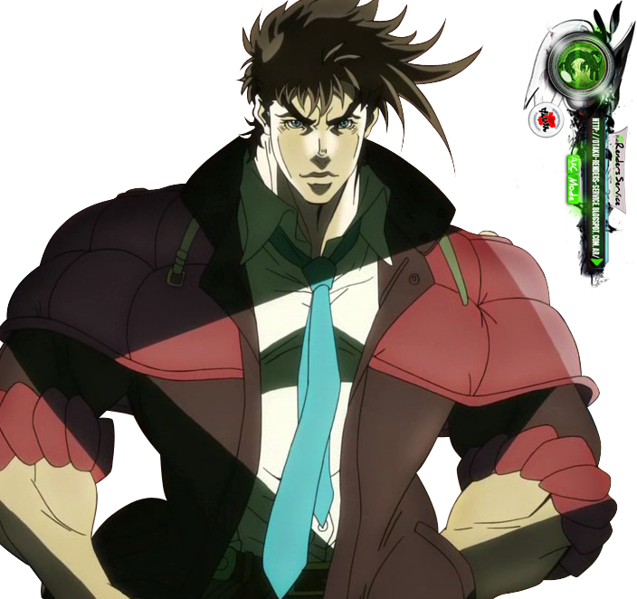 Compared To His Grandpa He Had A Much More Carefree - Joseph Joestar Red Jacket Clipart (704x662), Png Download
