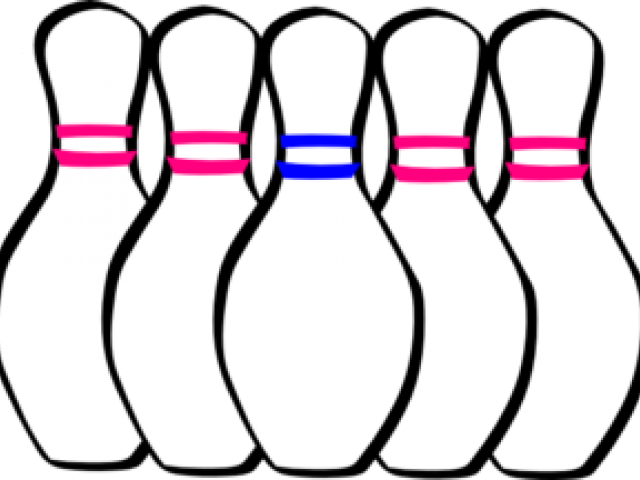 Bowling Clipart Bowling Pin - Ten-pin Bowling - Png Download (640x480), Png Download