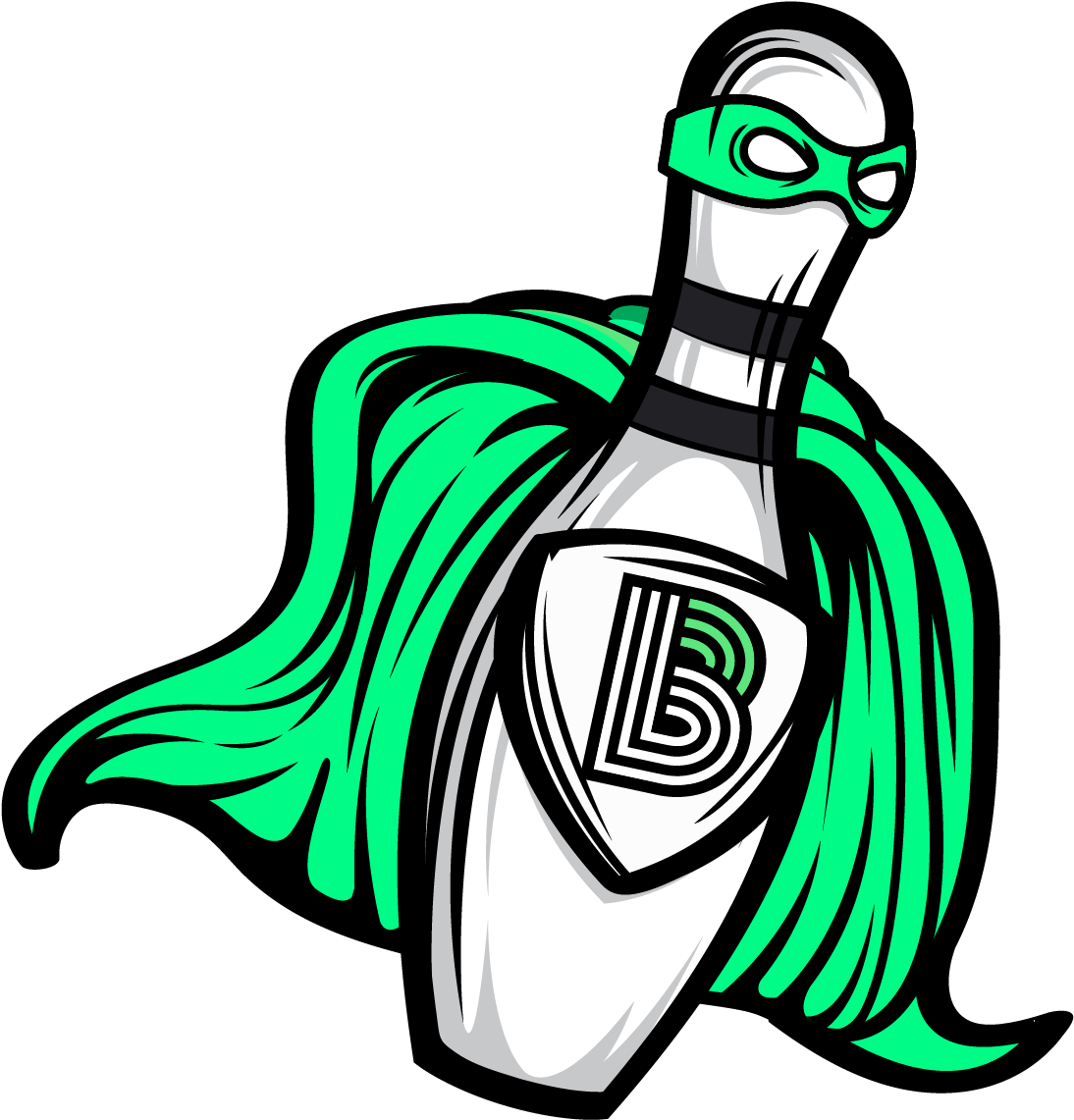 Bowling Pin Cape Digital Use Clipart (1166x1188), Png Download