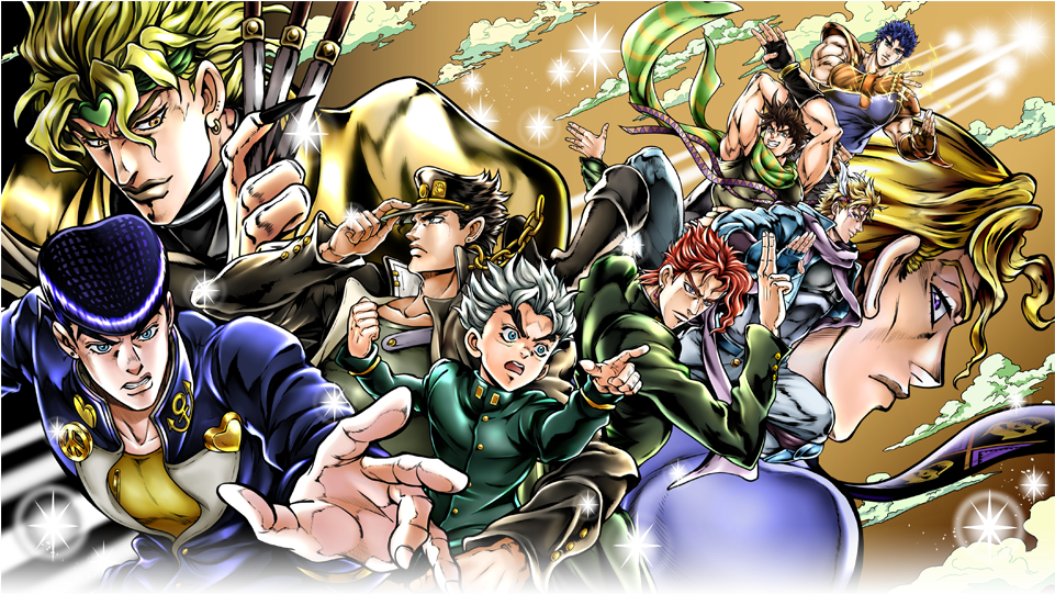 Information - Jojo's Bizarre Adventure Diamond Records Clipart (960x656), Png Download