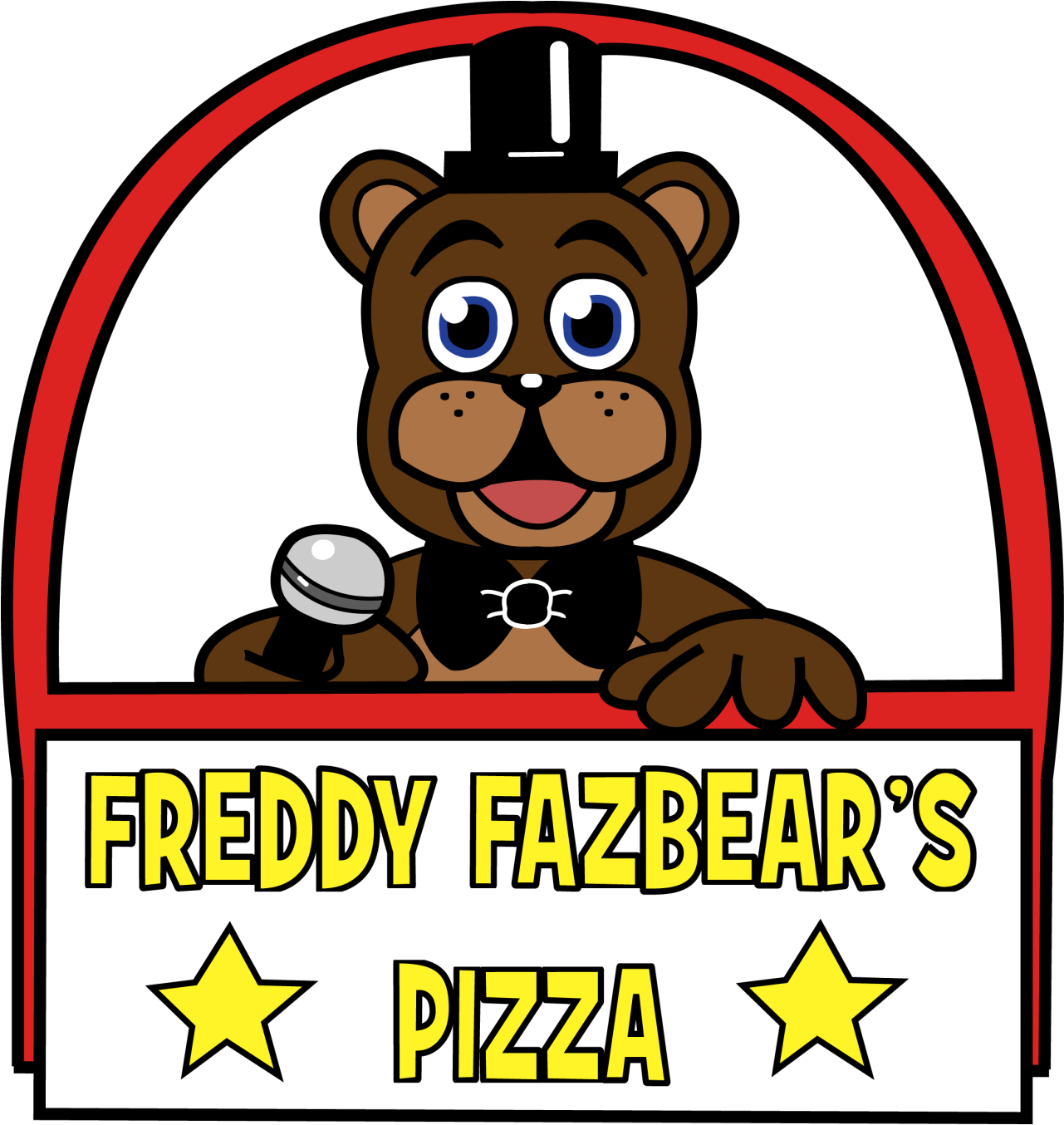 Lunar Cartoonist Redid My Freddy Fazbear S Pizza Box - Freddy Fazbear's Pizza Box Clipart (1280x1372), Png Download