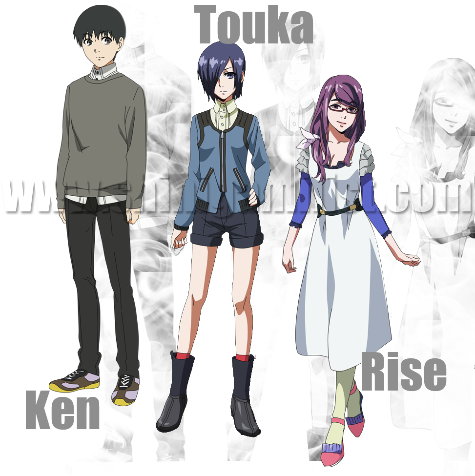 Summer Anime Season 2014 Preview Tokyo - Tokyo Ghoul Rize Costume Clipart (1000x1000), Png Download