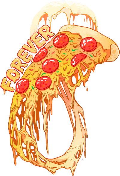 Iphone 6 Wallpaper Tumblr Pizza Clipart (500x735), Png Download