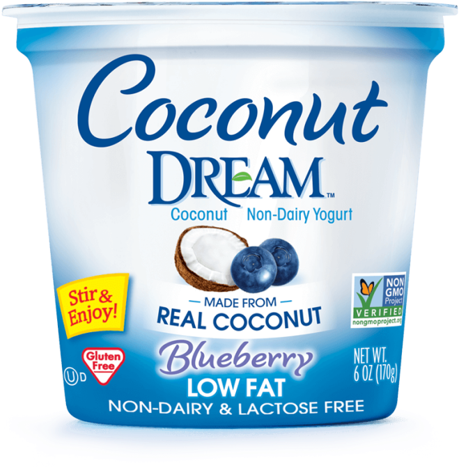 Coconut Non-dairy Yogurt, Blueberry - Chocolate Clipart (1024x1024), Png Download