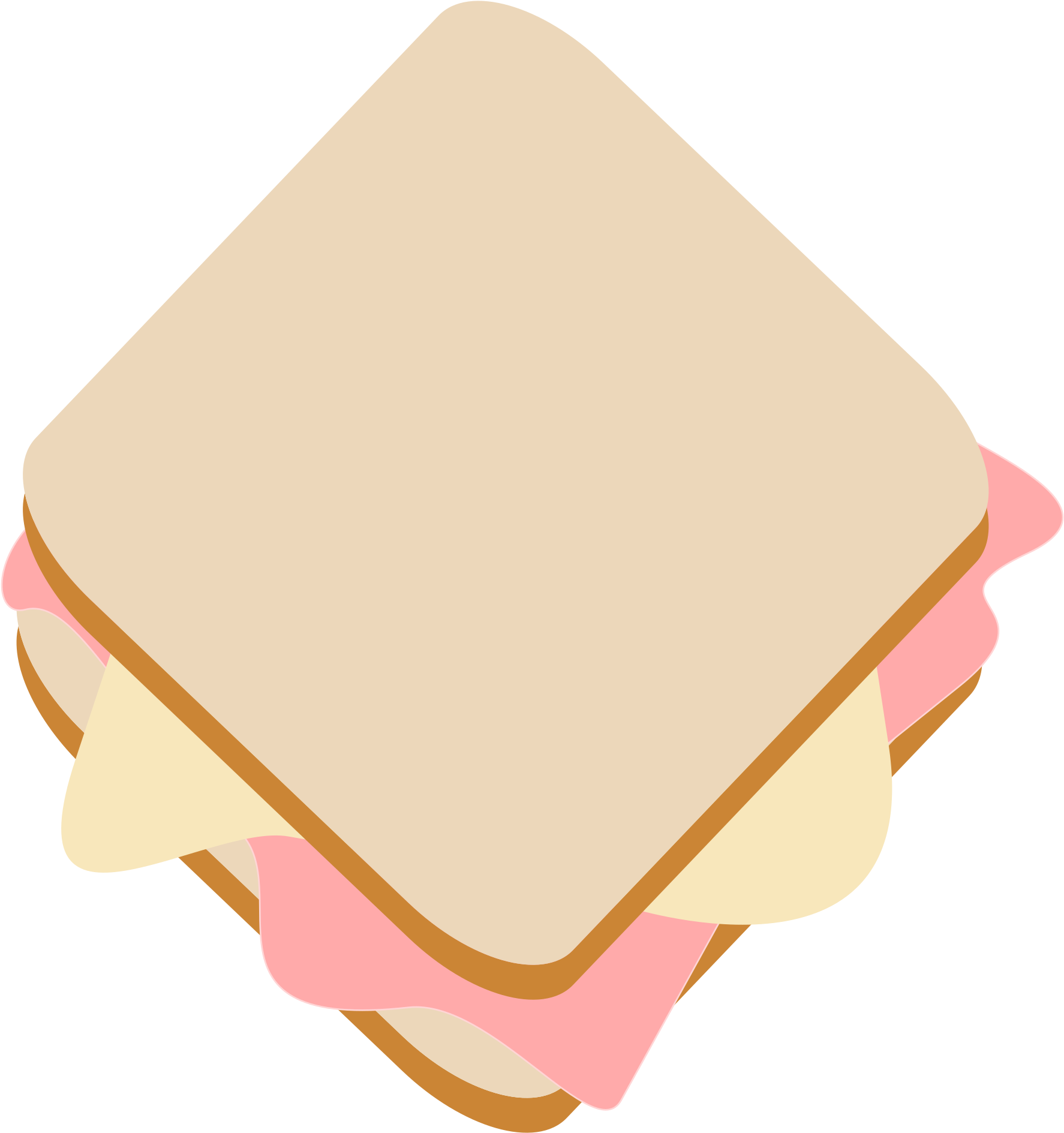 Big Image Png - Sandwich Clipart (2253x2400), Png Download