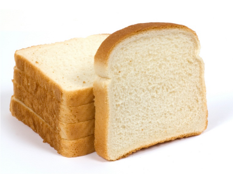 Bread Toast White - Bread Toast Png Clipart (800x800), Png Download