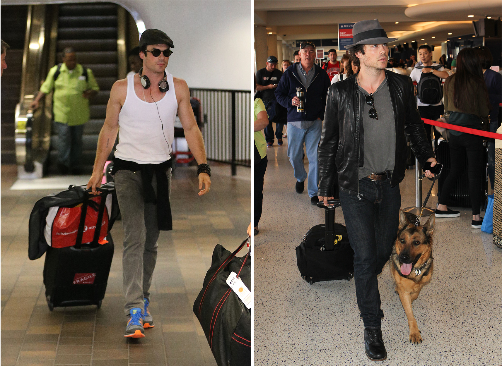 Celebrity Luggage Airport Clipart (2000x1250), Png Download