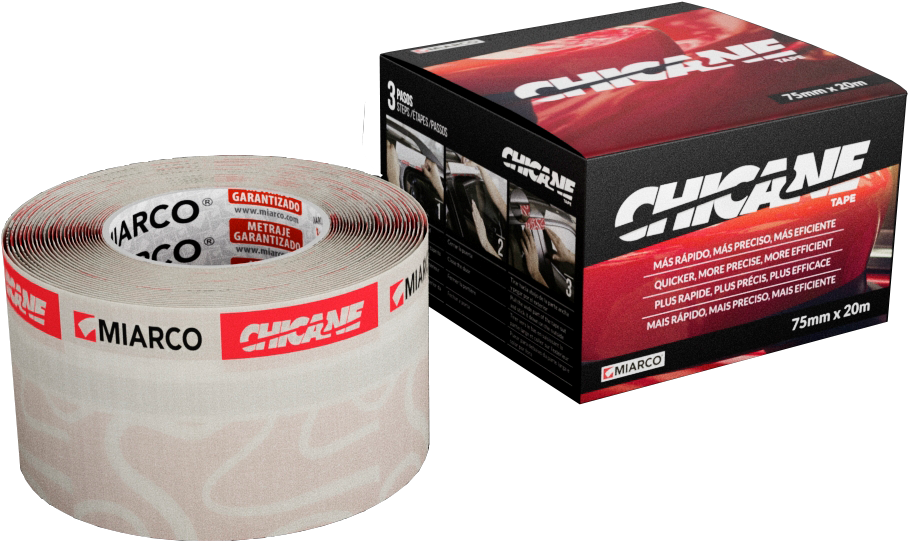 Chicane Masking Tape - Chicane Tape Clipart (946x658), Png Download