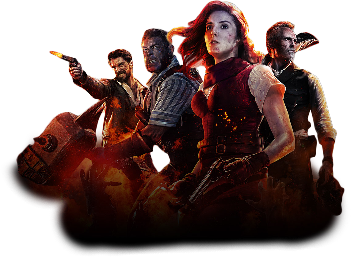 Black Ops 4 Zombie Mode Front Image - Black Ops 4 Zombies Png Clipart (1920x1000), Png Download