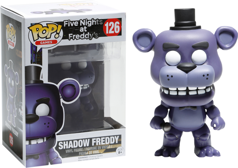 Five Nights At Freddy's - Fnaf Funko Pop Shadow Freddy Clipart (768x543), Png Download