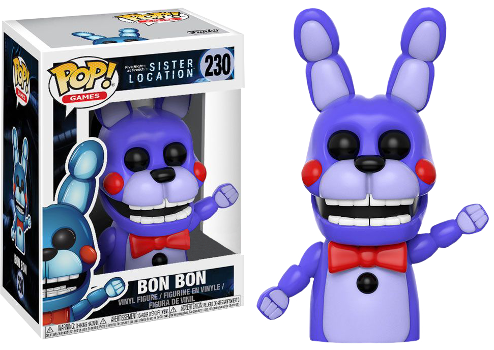 Funko Pop Vinyl - Fnaf Sister Location Funko Pop Clipart (971x688), Png Download